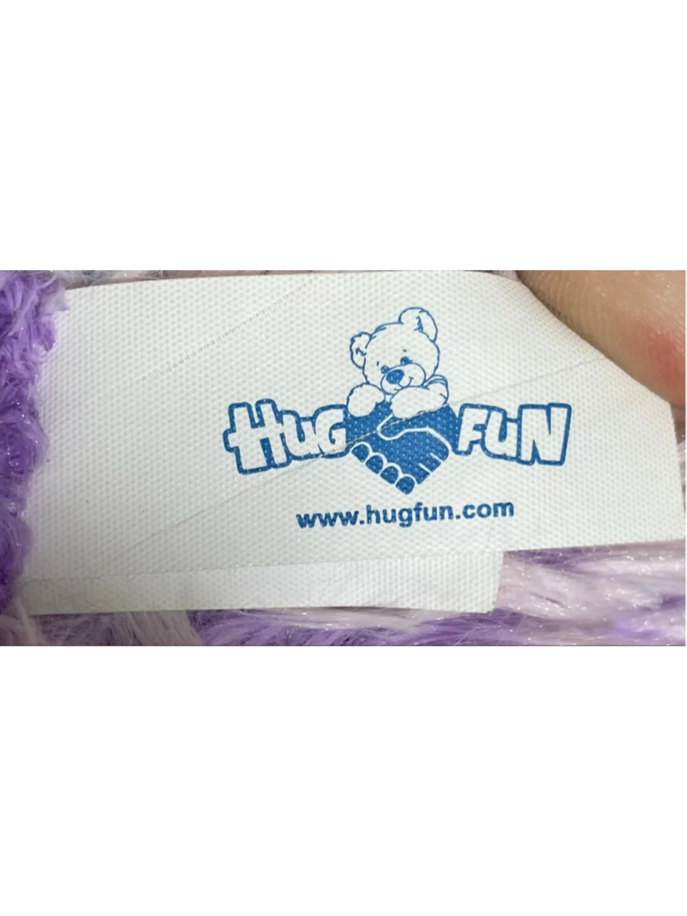 Hug Fun Unicorn Stuffed Animal White Multicolor soft plush